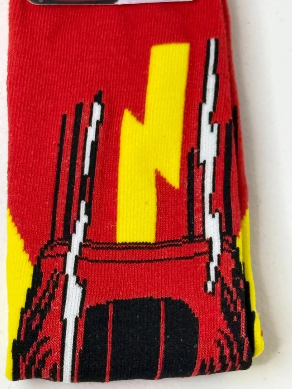 Disney Pixar Cars Lightning McQueen Speed Crew Socks NWT
